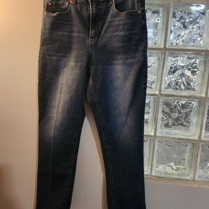 Frye Blue Denim Jeans, Never Worn, Size 10/30